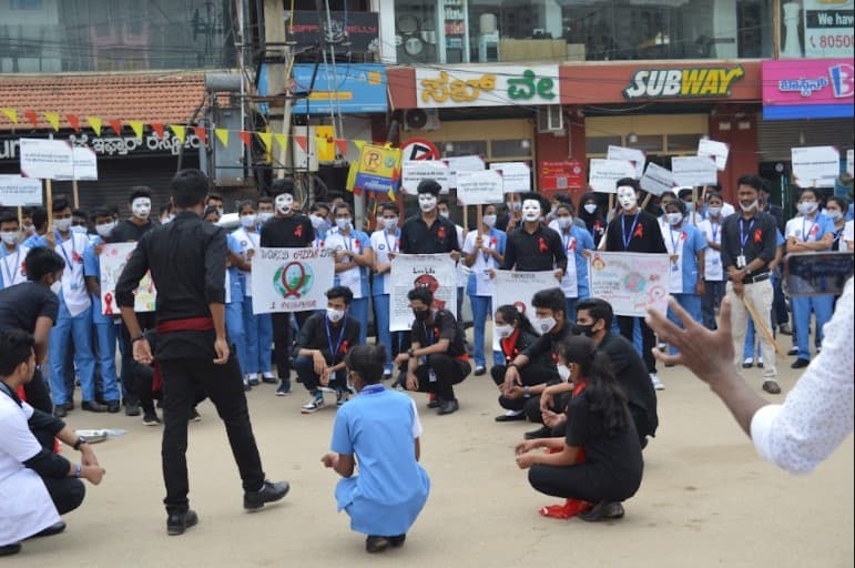 Ebenezer Group of Institutions Bangalore Aids Day photo 5